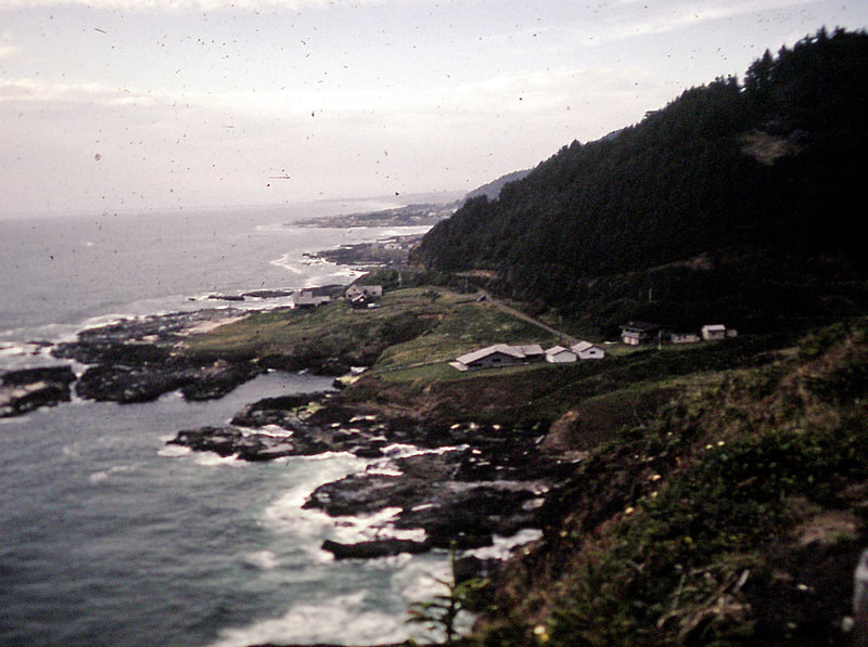 View south of Yachats, OR